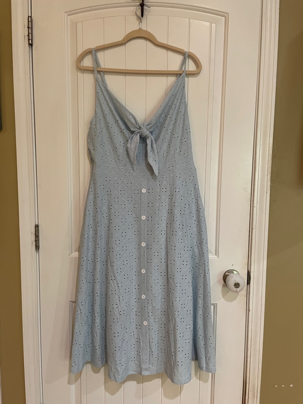IFFEI baby blue sundress size XL NWT